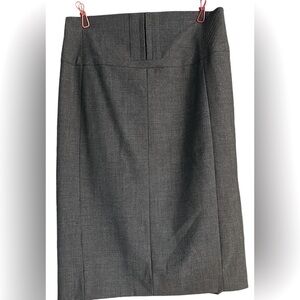 EXPRESS Design Studio Marbled Gray High Waisted Lined Pencil Skirt, Size 4, GUC.